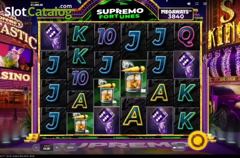 Οθόνη2. Supremo Fortunes Megaways Κουλοχέρης 