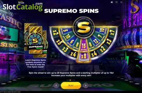 Οθόνη6. Supremo Fortunes Megaways Κουλοχέρης 