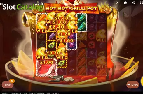 Οθόνη4. Hot Hot Chilli Pot Κουλοχέρης