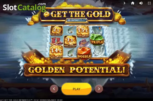Οθόνη2. Get The Gold Infinireels Κουλοχέρης