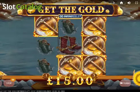 Οθόνη4. Get The Gold Infinireels Κουλοχέρης