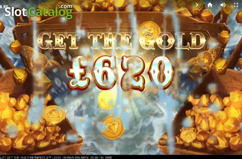 Οθόνη9. Get The Gold Infinireels Κουλοχέρης