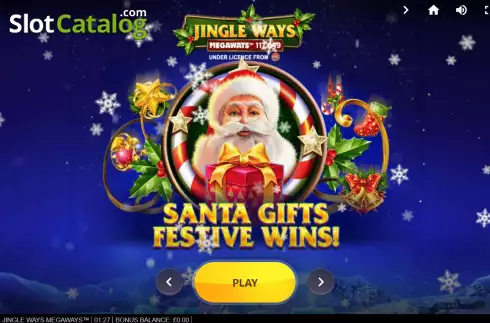 Οθόνη2. Jingle Ways Megaways Κουλοχέρης