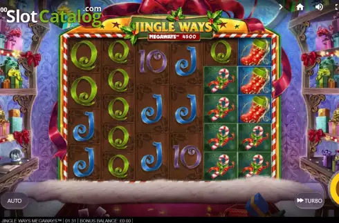 Οθόνη3. Jingle Ways Megaways Κουλοχέρης