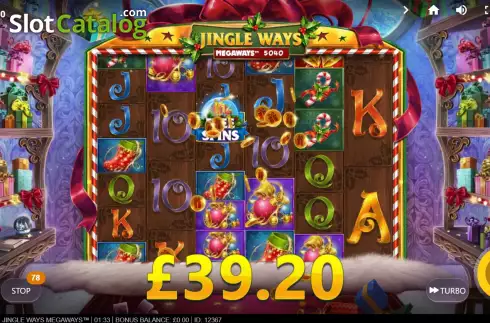 Οθόνη4. Jingle Ways Megaways Κουλοχέρης