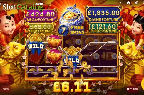 Οθόνη9. Fa Fa Babies (Red Tiger) Κουλοχέρης 