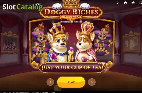 Οθόνη2. Doggy Riches Megaways Κουλοχέρης