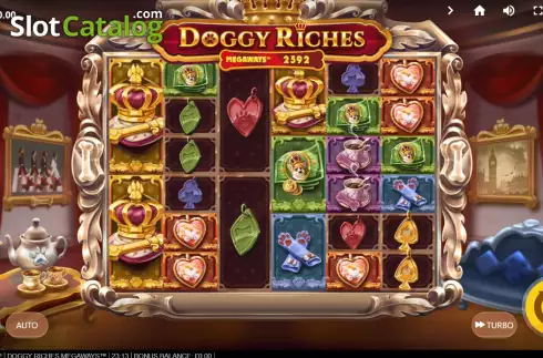 Οθόνη3. Doggy Riches Megaways Κουλοχέρης