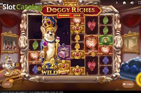 Οθόνη4. Doggy Riches Megaways Κουλοχέρης