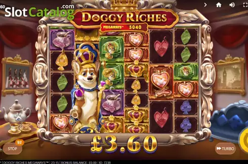 Οθόνη5. Doggy Riches Megaways Κουλοχέρης