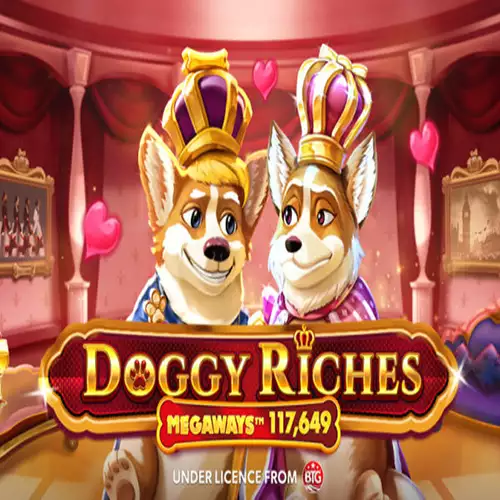 Doggy Riches Megaways Λογότυπο