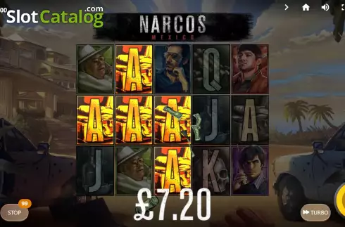 Οθόνη4. Narcos Mexico Κουλοχέρης