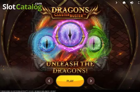 Οθόνη2. Dragons Clusterbuster Κουλοχέρης