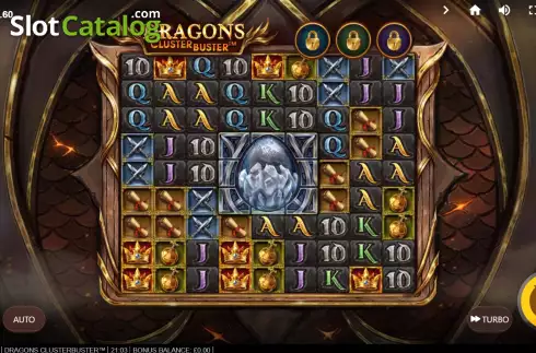 Οθόνη3. Dragons Clusterbuster Κουλοχέρης