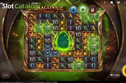 Οθόνη8. Dragons Clusterbuster Κουλοχέρης