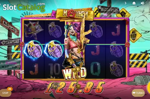 Οθόνη5. Mayhem Κουλοχέρης 