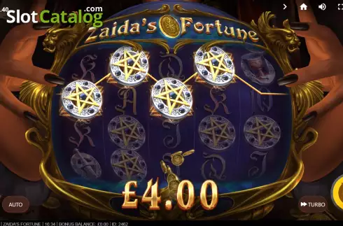 Οθόνη4. Zaida's Fortune Κουλοχέρης