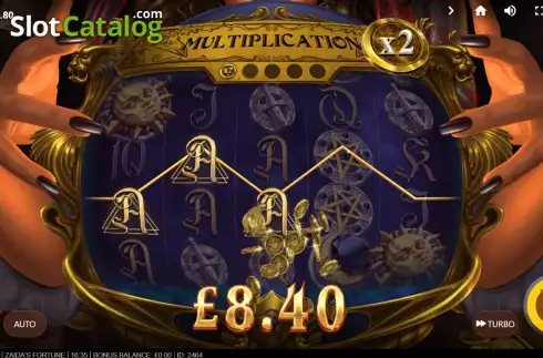 Οθόνη6. Zaida's Fortune Κουλοχέρης