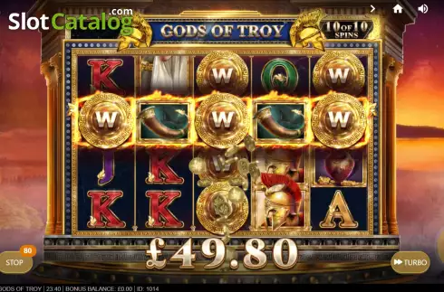 Οθόνη5. Gods of Troy Κουλοχέρης