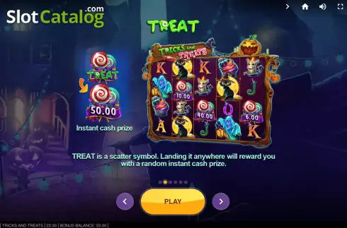 Οθόνη8. Tricks and Treats Κουλοχέρης