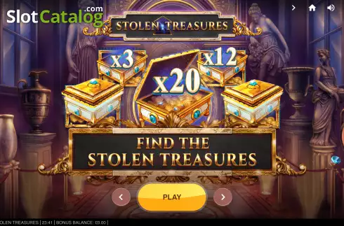 Οθόνη2. Stolen Treasures Κουλοχέρης