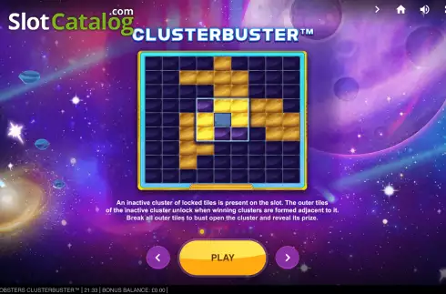 Οθόνη8. Blobsters Clusterbuster Κουλοχέρης