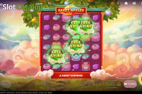 Οθόνη7. Happy Apples Κουλοχέρης