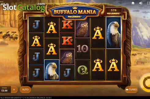 Οθόνη3. Buffalo Mania Megaways Κουλοχέρης