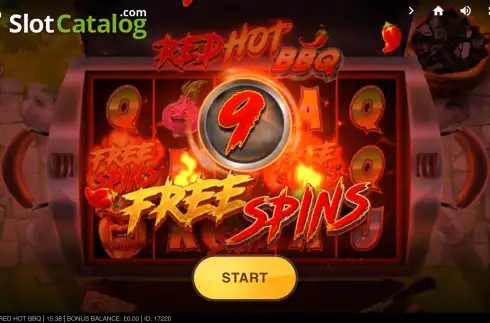 Οθόνη7. Red Hot BBQ Κουλοχέρης