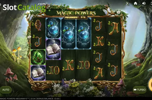Οθόνη3. Magic Powers Megaways Κουλοχέρης 