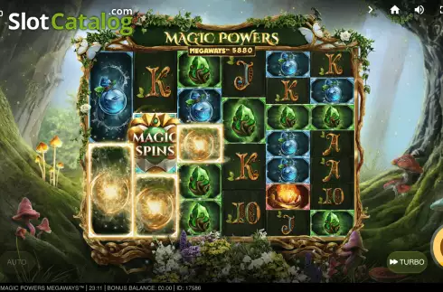 Οθόνη4. Magic Powers Megaways Κουλοχέρης 