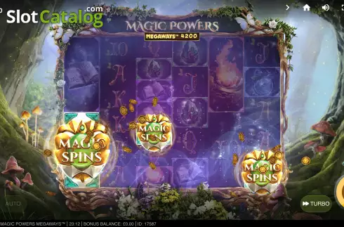 Οθόνη5. Magic Powers Megaways Κουλοχέρης 