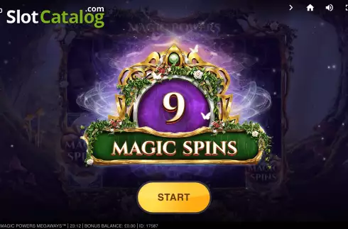 Οθόνη6. Magic Powers Megaways Κουλοχέρης 