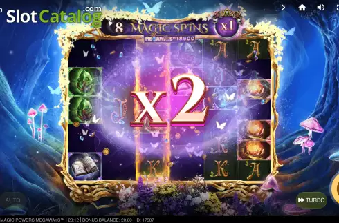 Οθόνη7. Magic Powers Megaways Κουλοχέρης 