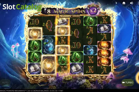 Οθόνη8. Magic Powers Megaways Κουλοχέρης 