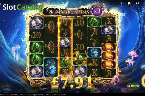 Οθόνη9. Magic Powers Megaways Κουλοχέρης 