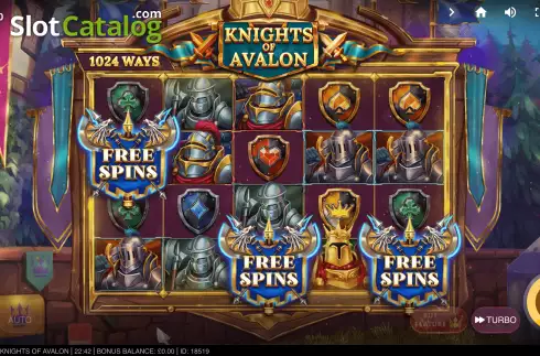 Οθόνη6. Knights of Avalon Κουλοχέρης