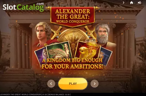 Οθόνη2. Alexander The Great World Conqueror Κουλοχέρης 