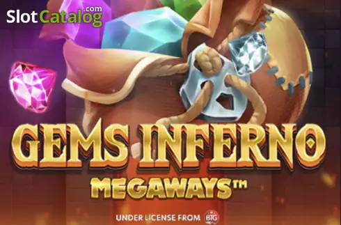 Gems Inferno Megaways Λογότυπο