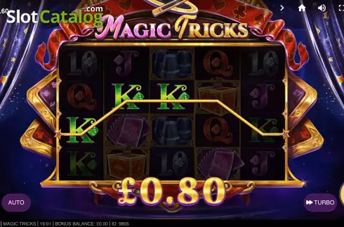 Οθόνη4. Magic Tricks (Red Tiger) Κουλοχέρης