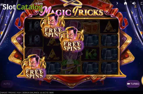 Οθόνη5. Magic Tricks (Red Tiger) Κουλοχέρης