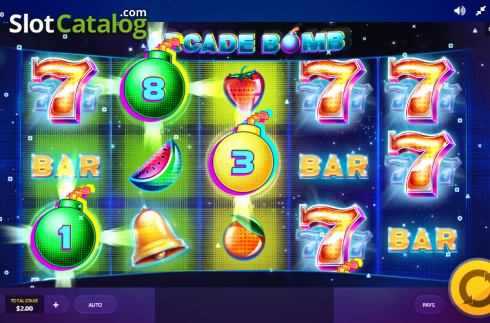 Οθόνη 2. Arcade Bomb Κουλοχέρης 