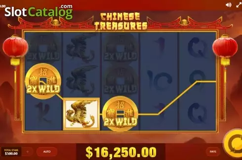 Οθόνη 2. Chinese Treasures Κουλοχέρης