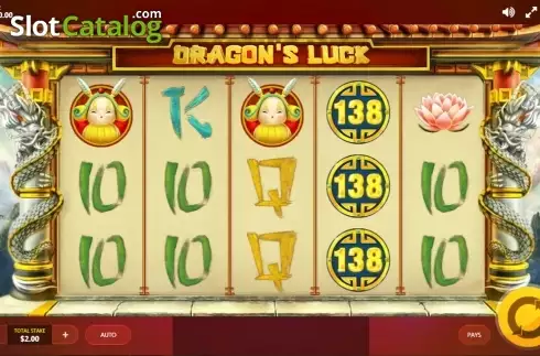 Οθόνη 1. Dragon's Luck (Red Tiger) Κουλοχέρης