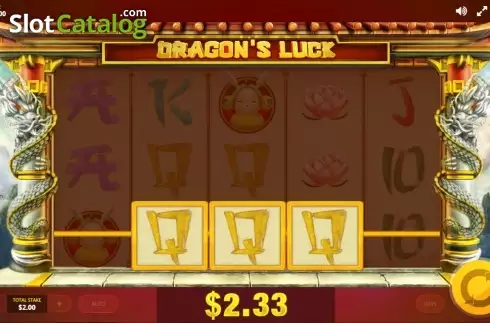 Οθόνη 2. Dragon's Luck (Red Tiger) Κουλοχέρης