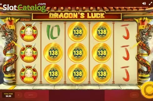 Οθόνη 2. Dragon's Luck (Red Tiger) Κουλοχέρης