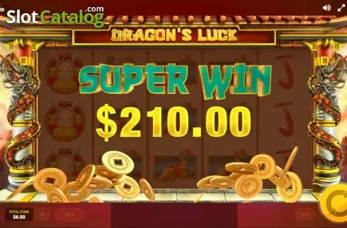 Οθόνη 3. Dragon's Luck (Red Tiger) Κουλοχέρης