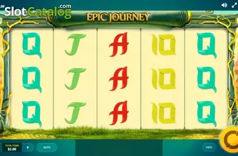 Οθόνη 1. Epic Journey (Red Tiger) Κουλοχέρης