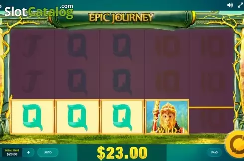 Οθόνη 2. Epic Journey (Red Tiger) Κουλοχέρης