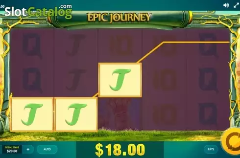 Οθόνη 3. Epic Journey (Red Tiger) Κουλοχέρης